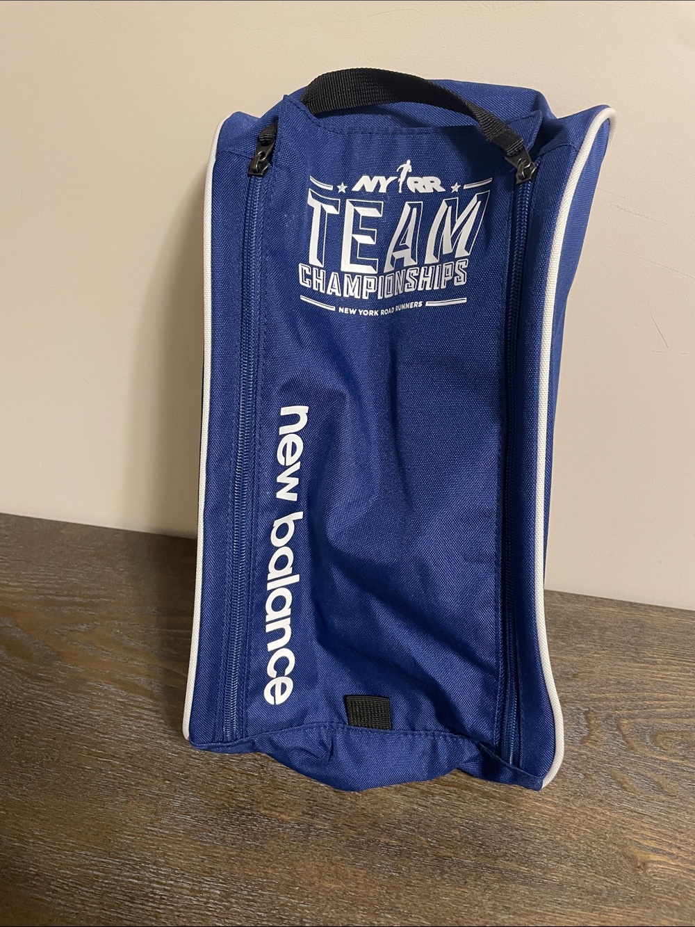 New Balance Navy and White Team Shoe Bag